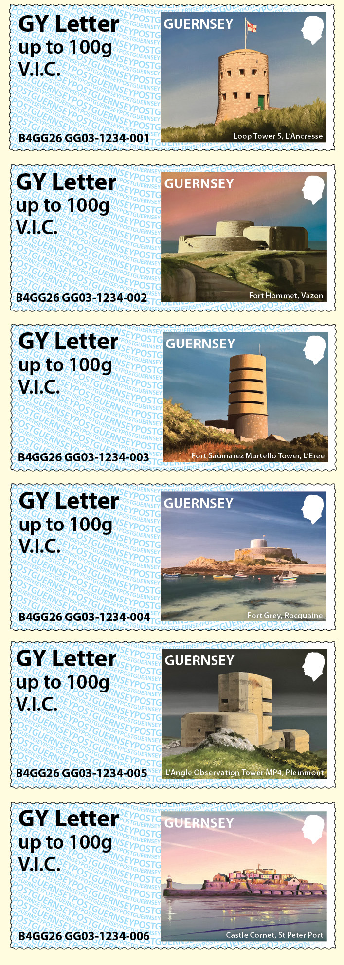 GG03 Series Collectors Strip V.I.C.